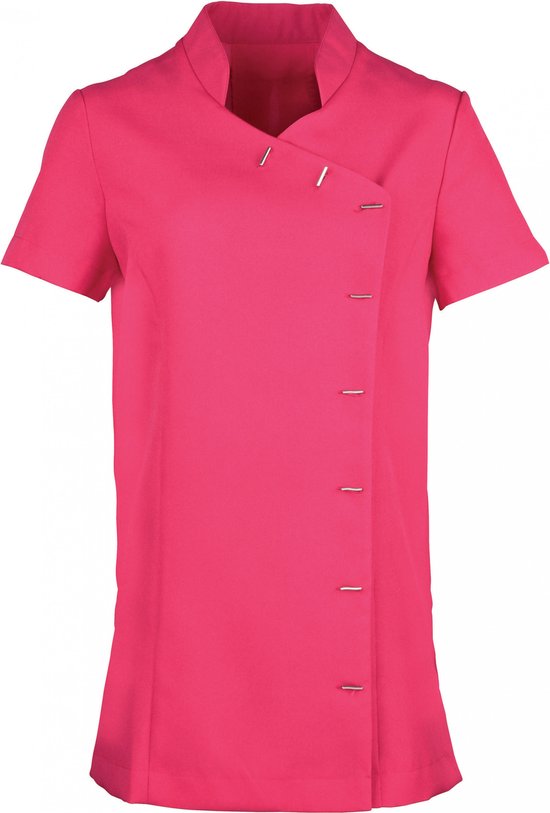 Schort/Tuniek/Werkblouse Dames S (10 UK) Premier Hot Pink 100% Polyester