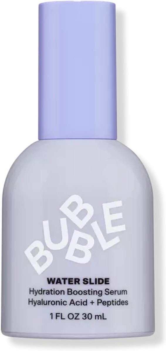 Bubble Skincare Water Slide Hydration Boosting Serum Hyaluronic Acid + Peptides - Hyaluronzuur Hydraterend Gezichtsserum - 30ml