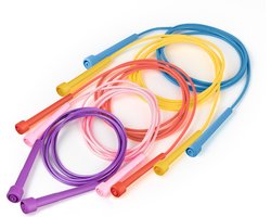 The Twiddlers – 5 Verstelbare Springtouwen – Pastelkleuren – Voor Kinderen – Fitness, Spelen, Trainen & Buitenactiviteiten