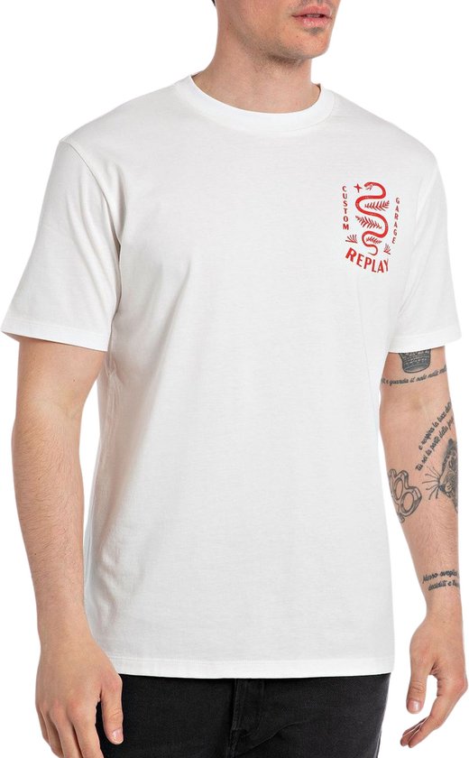 Replay Backprint T-shirt Mannen - Maat M