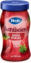 Hero - Fluweelzacht Aardbeien Jam - 270 g - Doos 8 pot