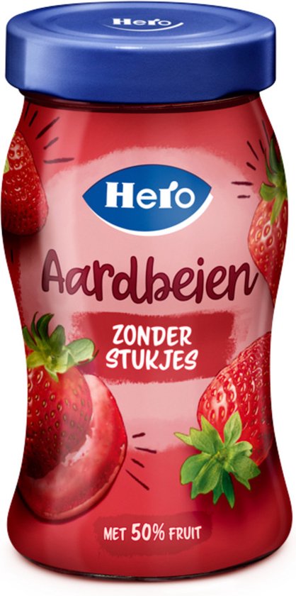 Everyday jam aardbeien pot 700 gram aanbieding bij Lekker Makkelijk