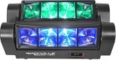 Mini Podiumverlichting 8*3W Rgbw Led Spider Beam Moving Head Lamp Dj Disco Party Nachtclub Dance Bruiloft Bar Vakantie Effect