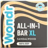 WONDR care | all in one | shampoo bar | body wash bar | Sandalwood