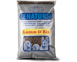 Cenaturio Lamm & Ris - honden droogvoer - 5 KG - alle normaal actieve honden, met voedselallergieën en / of huidproblemen - De voeding wat een dier nodig heeft om fit en gezond te blijven!