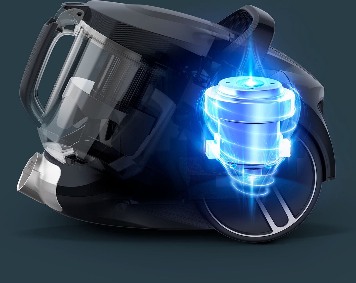 Rowenta Compact Power XXL RO4B30 - Stofzuiger - Zonder Zak - Inclusief Parketborstel - Compact - Krachtige Zuigkracht — afbeelding 7