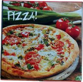 Set van 5 grote pizzadozen - Pizzadoos karton groot 32x32cm - 5 stuks