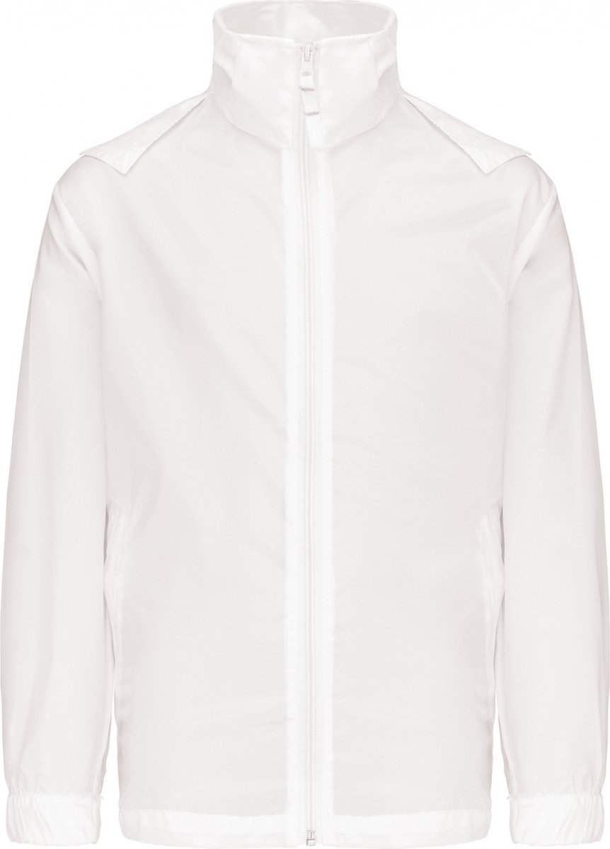 Kariban Kinderwindbreaker K6102 – 8/10 Y Wit
