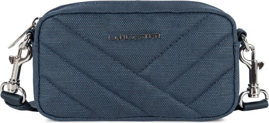 Lancaster Paris Telefoontasje - Clutch - Donker Blauw - Textiel