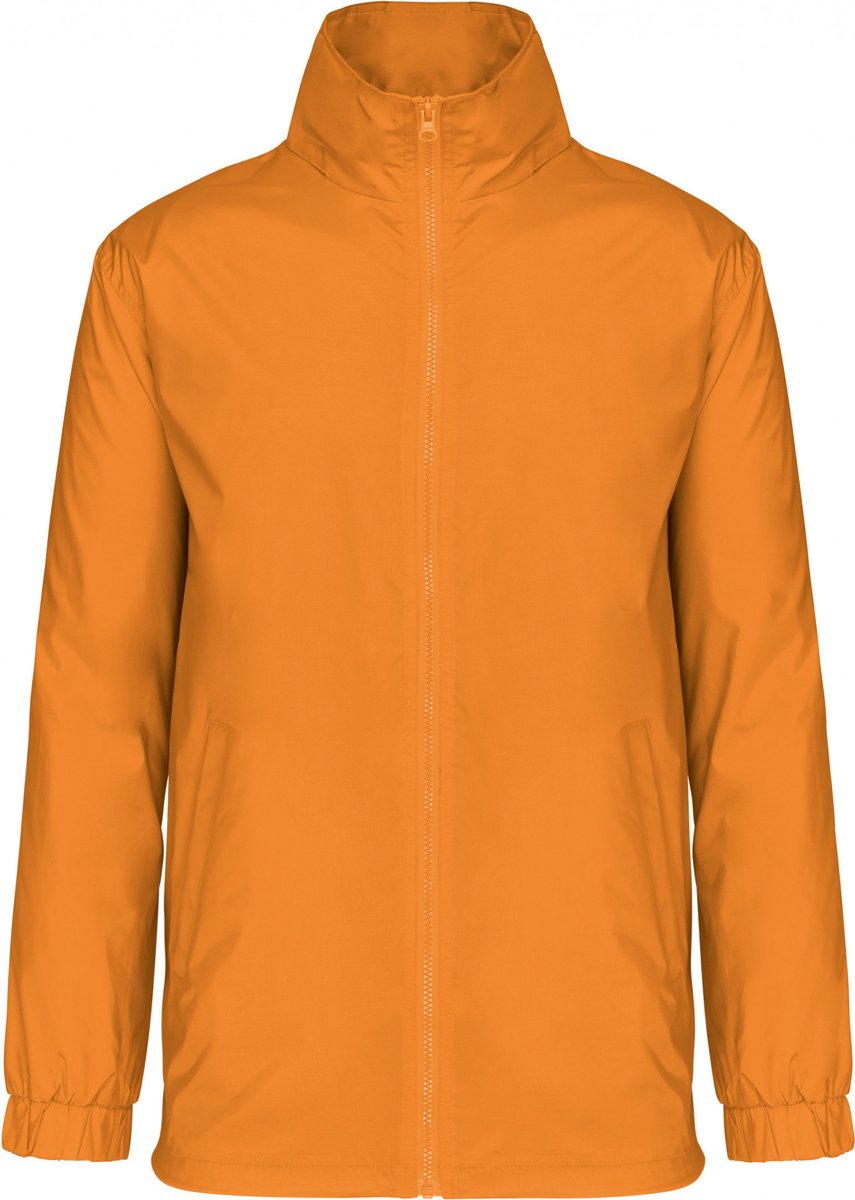 Kariban Gevoerde windbreaker heren K687 Oranje