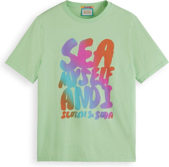 Scotch & Soda Front Artwork T-shirt Heren T-shirt