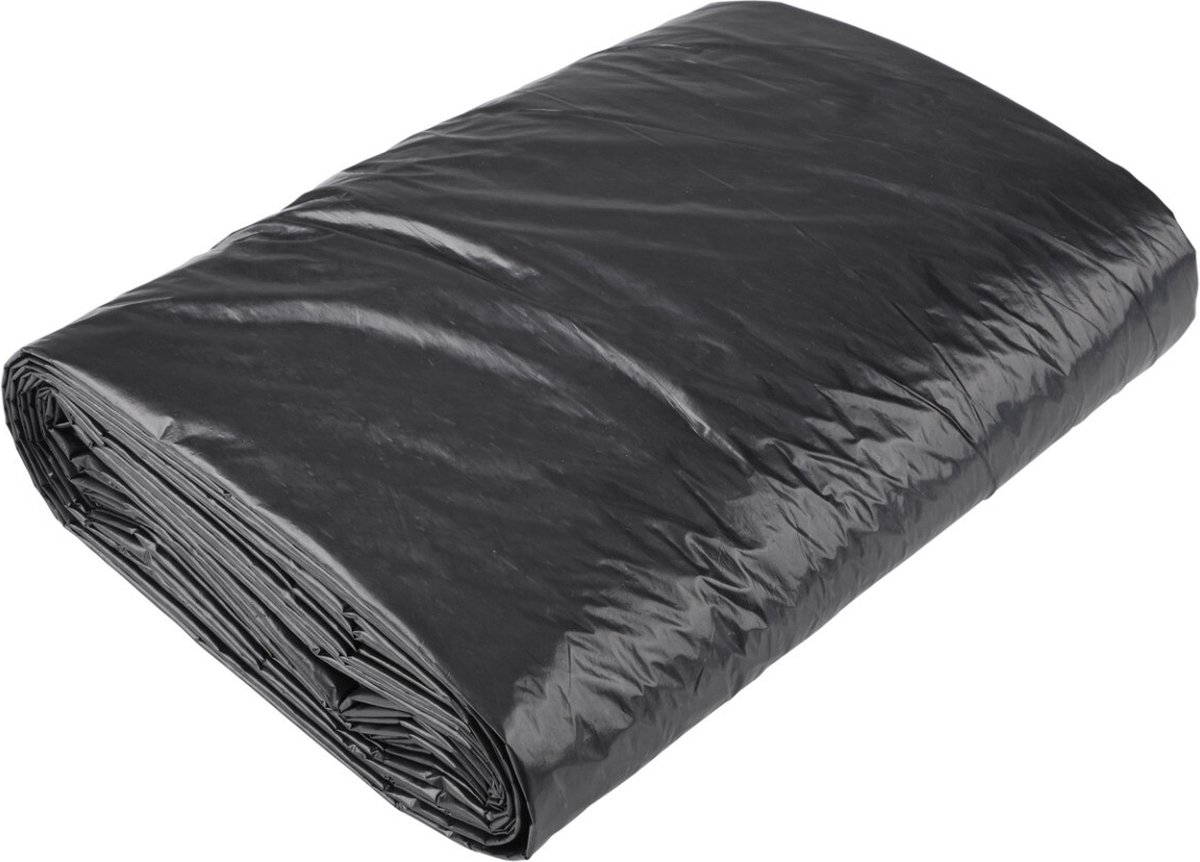 Copenhagen Pro bouwfolie LDPE - Beschermt uw meubilair - 4m x 6m - Zwart