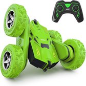 D&B Speelgoed - Bestuurbare auto - Kleur Groen - Met afstandsbediening - Kinderen van 6-12 jaar