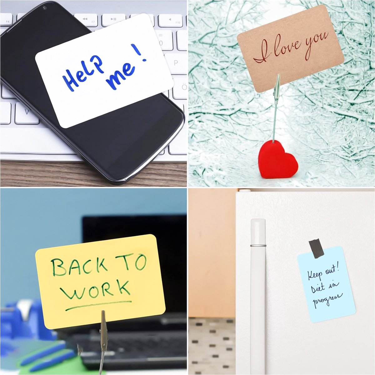 300 Stuks Blanco Mini Kraft Kaarten met 20 Klikringen & Papier Gaatjestang - Flashcards in Bewaarbox - Systeemkaarten Ringen - Karton Flitskaarten - Kraftpapier Cadeaulabels/ Bedankt Kaartjes - Lege Wenskaarten\Naamkaartjes - Kleine Verjaardagskaart — cadeau in Hobby - foto 6