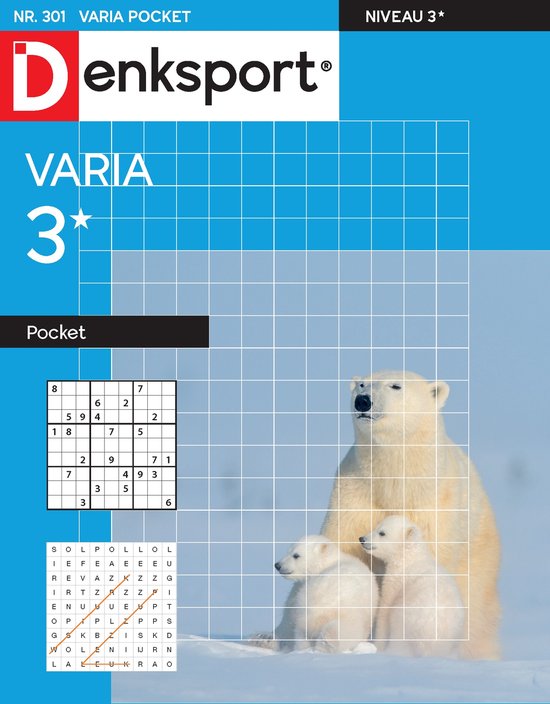 Denksport Varia puzzelboek pakket 6 - Denksport