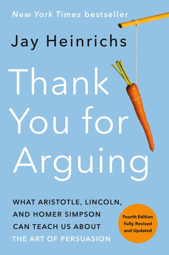 Thank You for Arguing  Fourth Edition (Revised and Updated) - cover