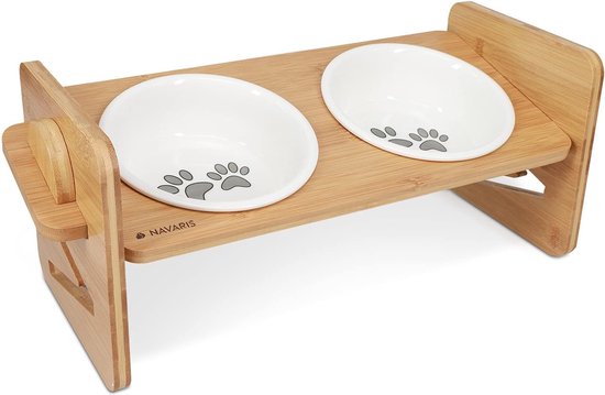 PETKIT Verhoogde Kom voor Katten van Roestvrij Staal