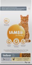 IAMS Adult Indoor kattenvoer 3 kg - Merken