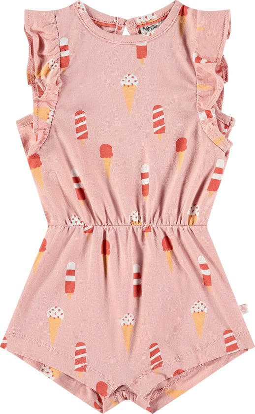 Babyface baby girls playsuit Meisjes Jumpsuit - pink - Maat 56