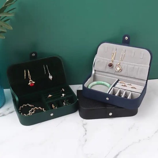 Unieke Retro Sieradendoos - 3 Lagen Trinket Box Organizer