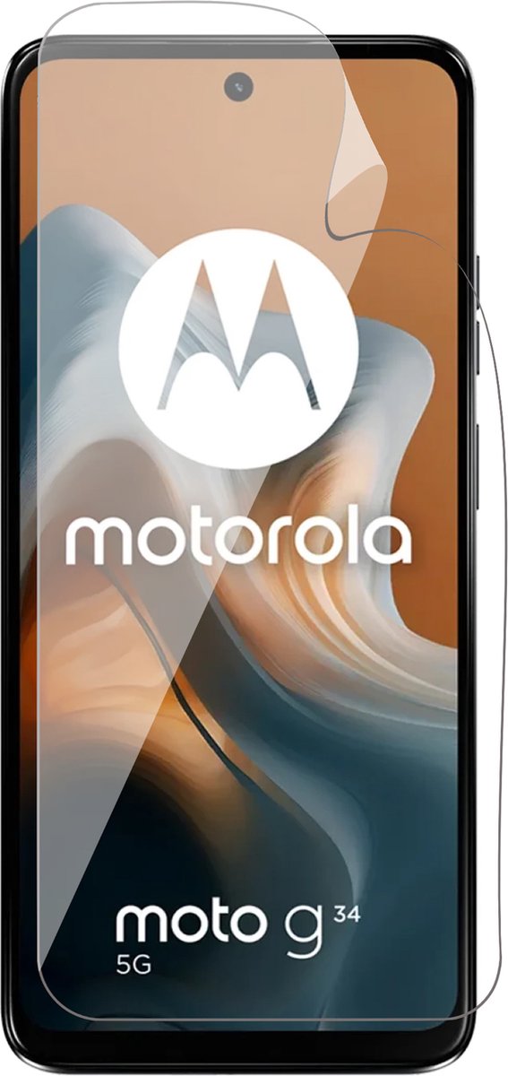 Screenprotector geschikt voor Motorola Moto G34 - 1x FlexGuard Screen Protector