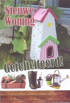 Wenskaart Nieuwe Woning Gefeliciteerd - Gratis verzonden - D4333/107