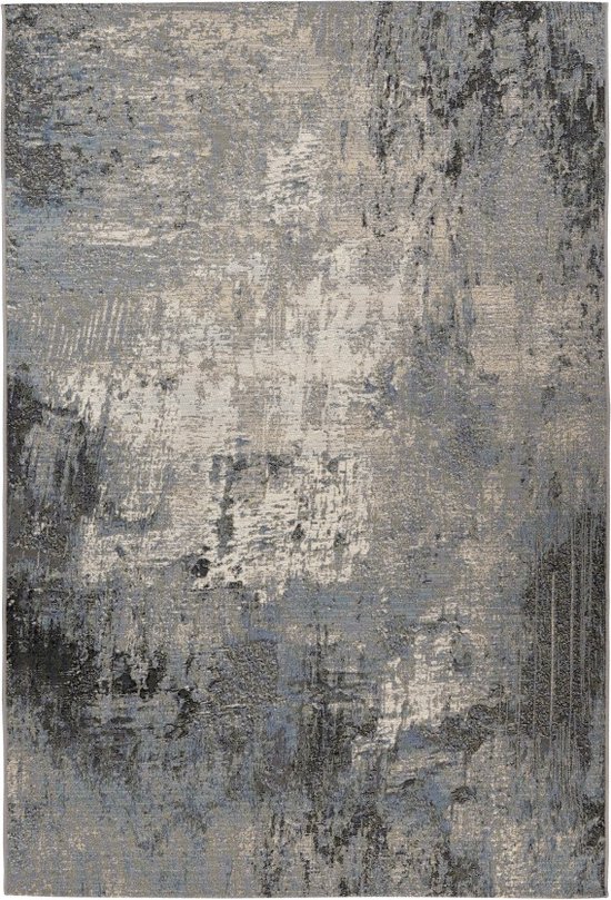 Lalee Summer | Modern Vloerkleed Laagpolig | Silver | Tapijt | Karpet | Nieuwe Collectie 2024 | Hoogwaardige Kwaliteit | 160x230 cm