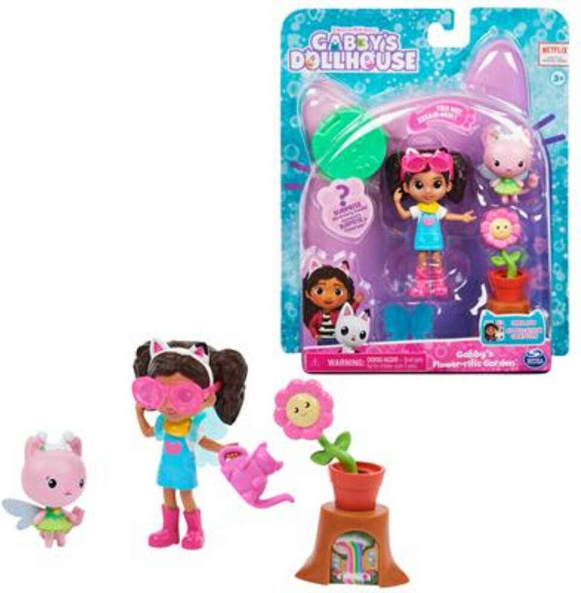 Gabby's Poppenhuis - Tuin Speelset met Gabby & Kitty Fee — afbeelding 15
