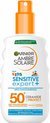 6x Garnier Ambre Solaire Kids Ceramide Protect Zonnebrandspray SPF 50+ 150 ml