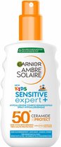 6x Garnier Ambre Solaire Kids Ceramide Protect Spray Solaire SPF 50+ 150 ml