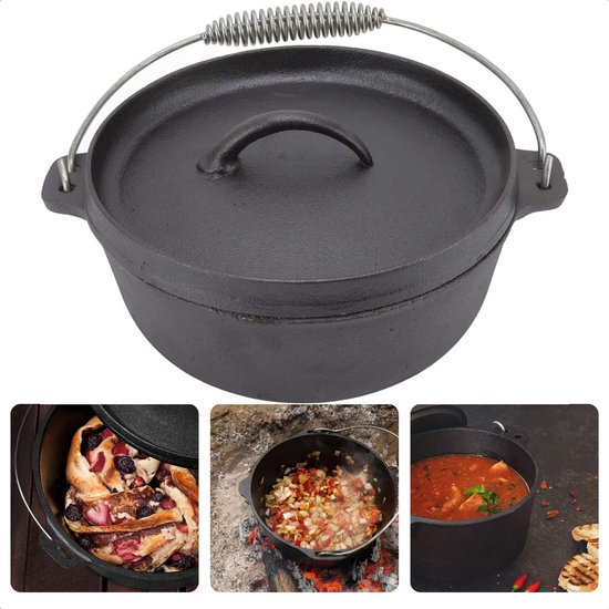 The Windmill Dutch Oven 9Qt | BBQ Shop Flakkee The Windmill Dutch Oven 9Qt | BBQ Shop Flakkee