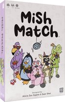 Mish Match - Jeu de cartes rapide - Trouvez des correspondances entre les cartes - Animaux, couleurs, humeurs et Nourriture - 2 à 8 joueurs - Anglais
