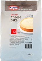 Dr. Oetker proffessional Mix voor cheesecake 1 kilo