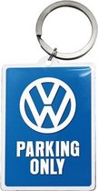 VW parking only sleutelhanger met logo
