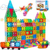 magnetisch bouwsteenspeelgoed, 104x stuks Magnetisch constructiespeelgoed, Educatief bouwstenen speelgoed, Architecturaal speelgoed voor kinderen geschikt voor 3+jongens en meisjes
