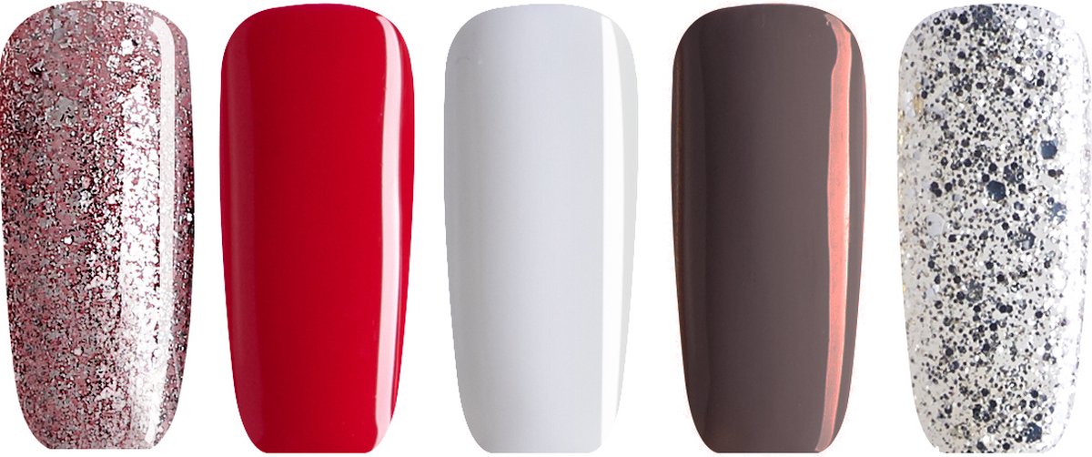 Goedkoopste AVN - Gellak – 7 x 10ml - Gel nagellak - Nagels - Gellak starterspakket - MIX6