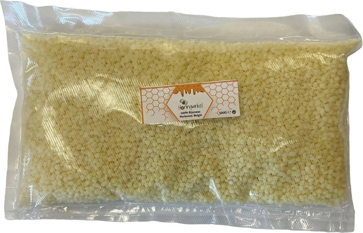 Goedkoopste Bijenwas EU Honingwinkel - 500g - Honingwinkel - Vloeibare Honing in een Honingpot