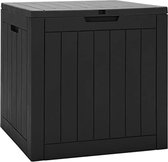 Opbergbox tuinkussenbox waterdicht - Tuinkussenbox waterdicht - Kussenbox voor buiten - 56 x 43 x 53 cm - Zwart