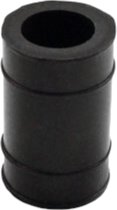 Demper Rubber Hittebestendig - Lengte 22mm - Zwart Uitlaatdemper Universeel