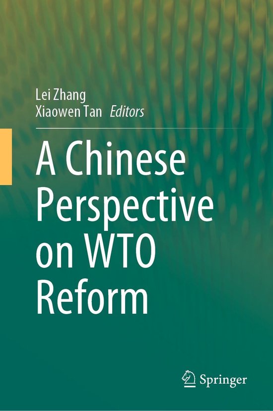 Law and Criminology (R0) - A Chinese Perspective on WTO Refo ... - cover