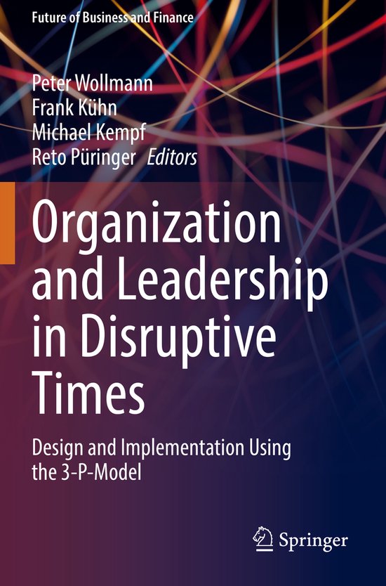 Organization and Leadership in Disruptive Times - cover