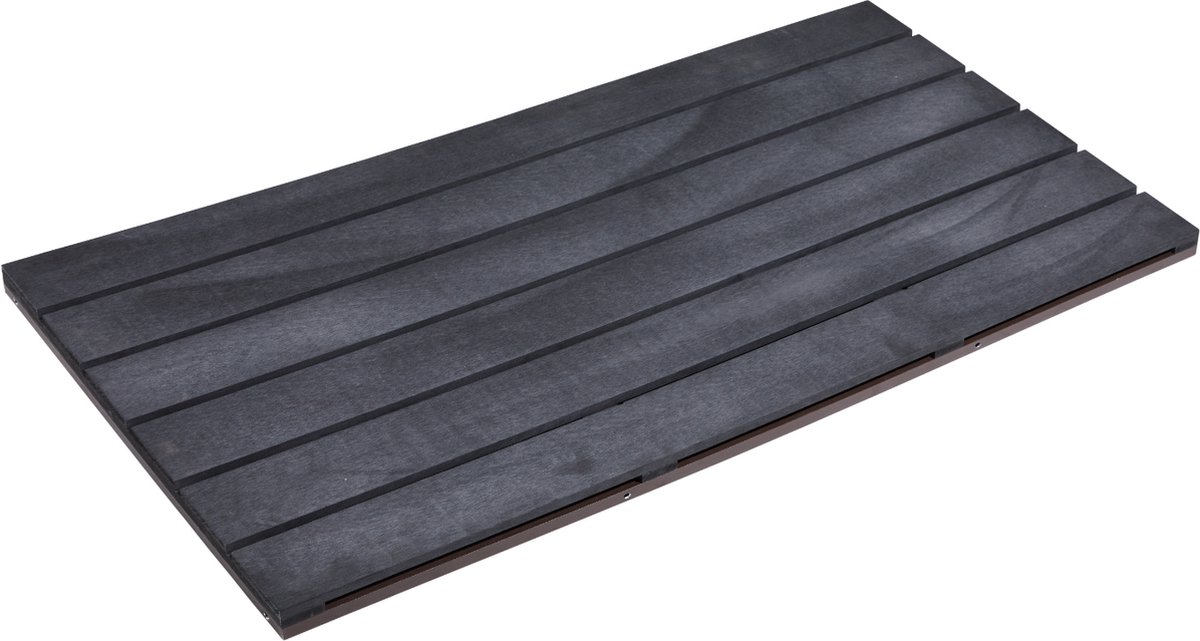 Evolar Bottom Panel voor Airco Omkasting Charcoal Grey WPC Medium
