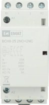 EMAT magneetschakelaar 230/400V 25A 2 maak en 2 verbreek (85010013)