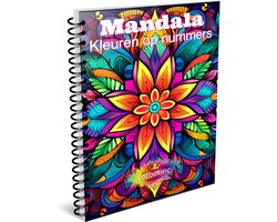 foto van Colourific Moments Kleuren op nummer voor volwassenen - Kleurboek voor volwassen - 30 Kleurplaten - A5 formaat