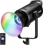 Lampe LED COB BRESSER BR -180 RGB - 180 W - Bicolore - Contrôle via Smartphone