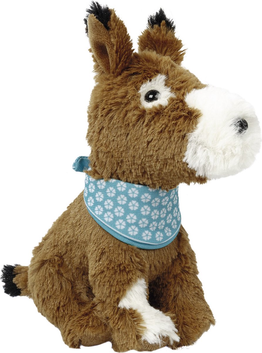 Fien & Teun knuffel 35 cm pluche Pim de hond - baby peuter speelgoed - Bambolino Toys