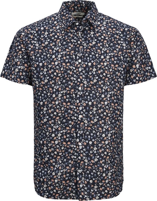 JACK&JONES JPRBLASUMMER PRINT SHIRT S/S SS24 SN Heren Overhemd - Maat XXL