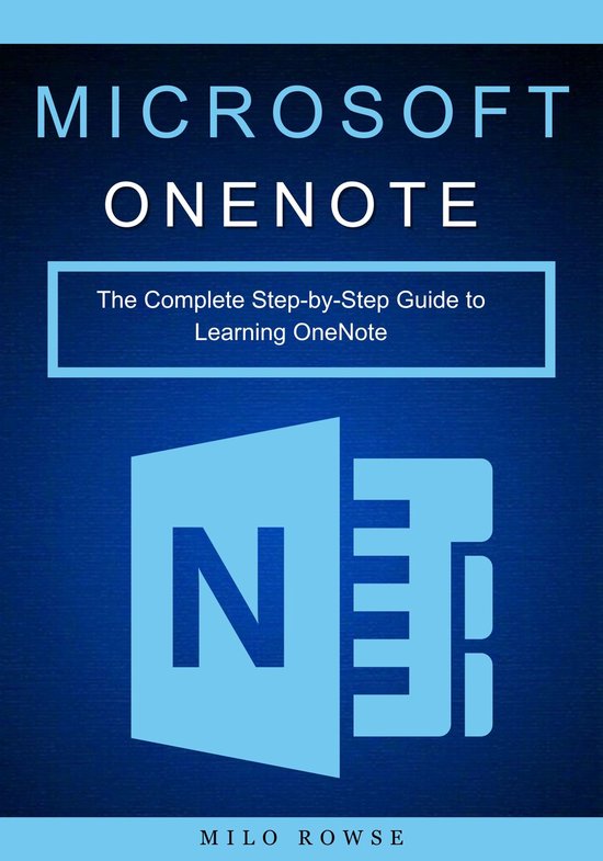 Onenote Booklet Microsoft OneNote (ebook), Milo Rowse | 1230007492235 | Boeken | bol