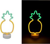 Lampe LED Néon Silhouette Ananas