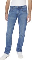 Pepe Jeans Heren Jeans Broeken CASH regular/straight Fit Blauw 33W / 34L Volwassenen